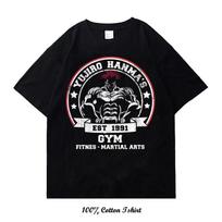 Grappler Baki Kyokudai Taikai Graphic Print T Shirt Harajuku Vintage Short Sleeve Plus Size Cotton Crew Neck Women Men Tees Tops S