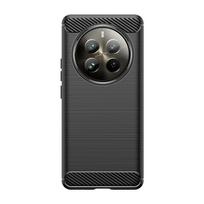 For Realme 13 Case Cover OPPO Realme13 Realme 13 4G Capas Phone Bumper Shockproof Soft TPU Carbon Fiber Cover Realme 13 Fundas For Realme 13 4G juoda