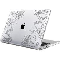 Protective Case - MacBook - Air 13 Inches - Ultra Slim - Anti-slip - Flower Pattern juoda