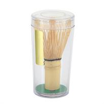 Bambuko šluotelė Žaliosios arbatos šluotele Matcha Whisk Natural Bamboo Tea whisk Chasen Paruošimas Matcha Powder Brush Tool Arbatos miltelių plaktuvas