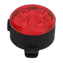 Dviračio galinis žibintas įkraunamas per USB, vandeniui atsparus, dviračio galinis žibintas, įspėjamasis žibintas, 350 mAh, raudonas, skirtas