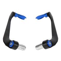 2pcs Motorcycle Levers Guard Set Aluminium Alloy Brake Clutch Handlebar Protector for Mountain mėlyna