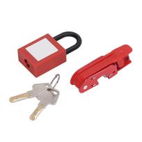 Automatinio jungiklio blokavimo rinkinys Didelio stiprumo automatinio jungiklio jungiklio blokavimo įrenginys su nailonine pakabinama spyna