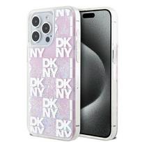 Dkny Dkhcp15Xlcpepp Iphone 15 Pro Max6.7 Różowy/Pink Hardcase Płynny Brokat Multilogo
