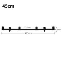 45cm Europietiško stiliaus meškerės veržlė skersinio laikiklis aliuminio lydinio bokštelis meškerių stovas priedai žvejybos priedai 45cm