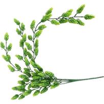 1PCS Artificial Hops Flower Vine Garland Plant Fake Hanging Hops Faux Hops Indoor Outdoor Home Garden Decor Floral Greenery 1pcs
