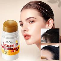 1pc Batana Oil Hair Care Wax Stick, Styling Hair Wax Stick, Non-sticky Shredded Hair Organizer 30g