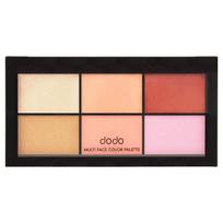dodo Daugiabriaunė spalvų paletė Lady Purple skruostams 10g #10