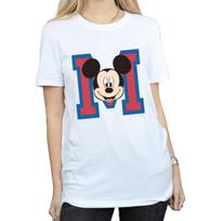Disney Womens/Ladies M Mickey Mouse Cotton Boyfriend T-Shirt S