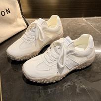 Dopamine satin splicing ballet casual sneakers women's little white shoes women's shoes 35 balta