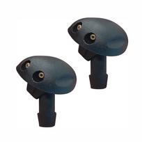 2PCS Wiper Spray Nozzle 7700846456 for Dacia Logan Renault Megane Scenic gray