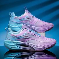 Flying burning 3pro running shoes autumn new women's sports shoes shock-absorbing soft elastic 7 racing training men's shoes 34