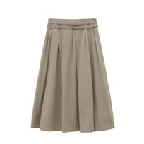 Love & Nancy Retro Japanese Buckle Pleated A-line Umbrella Skirt - Summer Collection 21077 L