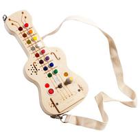 Music Busy Board Montessori Parish Toy LED Light Switch Toddlers Wooden Sensory Activitie Board Travel Activity Educational Toys smėlis