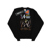 DC Comics Mens Superman Action Comics 644 Cover Sweatshirt XXL juoda