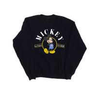 Disney Mens Mickey Mouse True Original Sweatshirt XL tamsiai mėlyna spalva