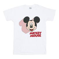 Disney Mens Mickey Mouse Move T-Shirt S balta
