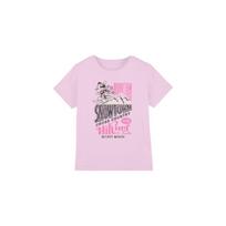 Disney Childrens/Kids Snowtown Ski Mickey Mouse T-Shirt 5-6 Years rožinė