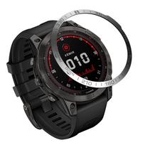 Smart Watch Bumper Adhesive Case Accessories Metal Bezel For  Fenix 7X  Ring Metal Case Frame Protector One Size
