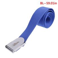 15m Diving Weight Belt with Quick Release Buckle Diving Weight Webbing Belt Snorkeling Belt mėlyna