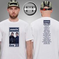 Oasis For Cardiff Tour 2025 Live 25 Schedule Concert Two Sided Unisex Unisex T-Shirt M