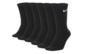 Nike Knee High Socks Men's Combo Set 3 Pack Black SX7676-010 M black