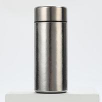 Titano termosas dvigubos sienelės puodelis su arbatinuku izoliuotas termosinis puodelis kavinės vakuuminė flaska termo titanio kavos buteliukas 200ML 500ML 16OZ sidabras