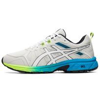 Asics Gel-Venture 7 Leather Minimalist Comfortable Low-Top Running Shoes Men sneakers White 1201A416-100 40