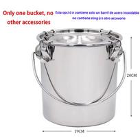 5L Cow Milking Machine Goat Sheep Milking Machine Set/Only Bucket Accessory ,Vacuum Pump Milking Supplies Farm Cow Sheep Milker