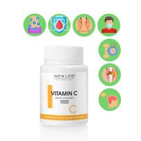 Vitamino C New Life maisto papildas 60 daržovių kapsulių 60 capsules (for 1 month)