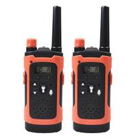 2Pcs Wireless Walkie Talkie Kids Electronic Toy Portable Long Reception Distance raudona