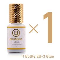 EONBEAUT klijai blakstienų priauginimui, vandeniui atsparūs klijai 5ml