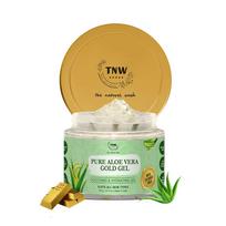 TNW-The Natural Wash Pure Aloe Vera gelis veido odai, spuogams, randams ir saulės nudegimui gydyti su 24K aukso savybėmis daugiafunkcis alavijų gelis 100 ml