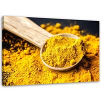 Canvas print, Turmeric 60x40 geltona