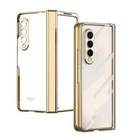 Kietas padengimas, skirtas Samsung Galaxy Z Fold 4 Case šarvų lankstų apsaugai, stiklo plėvelės ekrano dangtelis for Galaxy Z Fold4(7.6")