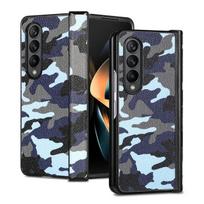 Skirtas „Samsung Galaxy Z Fold 4“ kamufliažiniam dėklui, visiškai apsaugančiam dangteliu, itin plonu apsauginiu šarnyriniu dėklu, skirtu „Samsung Galaxy Z Fold 3“ for Galaxy Z Fold 3