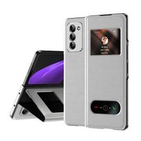 Anti-Shock verslo stovas Odinis Coque dėklas, skirtas Samsung Galaxy Z Fold4 Fold 3 Fold2 Fold3 Fold 4 2 5g Zfold4 Plonas dangtelis for Samsung Z Fold 4 balta