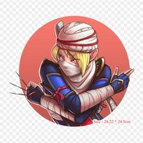 Hyrule The Legend Of Ocarina Of Time The Legend Of Twi Iron on Heat Transfer Printing Vinyl Patches Sticker for Clothes DIY Appliques Washable Patches brown