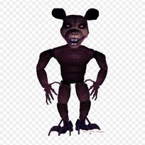 Five Nights At Freddy'S Rat Iron on Heat Transfer Printing Vinyl Patches Sticker for Clothes DIY Appliques Washable Patches gray