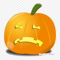 Halloween Sad Pumpkin Pumpkin Jack O' Lantern Iron on Heat Transfer Printing Vinyl Patches Sticker for Clothes DIY Appliques Washable Patches yellow