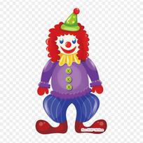 Drawing Circus Jokers Joker Circus Iron on Heat Transfer Printing Vinyl Patches Sticker for Clothes DIY Appliques Washable Patches