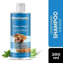 Medimade Conditioning Tea Tree Oil and Aloe Vera Dog Shampoo 200ml balta