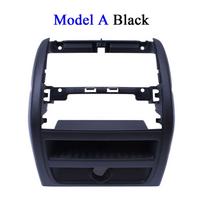 For BMW 5 Series F10 F11 Rear Air Vent Grille Outer Frame Cover AC Vent Outlet Trim Replacement for 520i 523i 525i 528i Model A Black