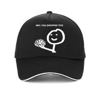 Juokingas Ei, tu numetei šį savo smegenis Sarkazmo skrybėlė Harajuku pop Unisex moteriška beisbolo kepurė Vasarinė lauko kepuraitė ant skydelio Snapback bone Adjustable