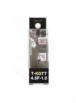 Fuji T-KGTT Size 4.5F-1 Rod Top Guide Torzite Titanium Frame x 1 (4776) gray