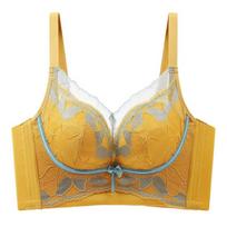 Underwear Gathering Lifting Bra Anti-Sagging Adjustable Bra 40/90ABC gray