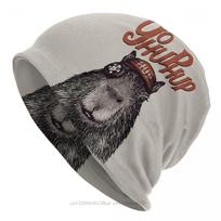 YoHupHup Red Pirate Bonnet Homme Autumn Spring Thin Hat Capybara Animal Skullies Beanies Caps For Unisex Women Novelty Fabric Hats One Size