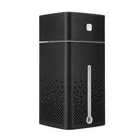 Household Air Purifier Essential Aromas Oil Diffuser 7 Color Led Night Light Purifier Office Car Room Ultrasonic Usb Changing Black black