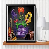 5D DIY Diamond Painting Witch Brew Cross Stitch Kit Mosaic Diamond Embroidery Rose Full Round/Square Drill Home Decoration Round 30x40cm