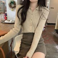 Autumn Fashion Slim Long Sleeved Knitted Sweater Women Winter Office-lady Base Pullover 2023  Elegant Soft Warm Tops 29069 One Size oriono spalva